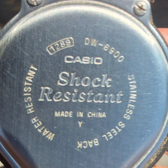 Casio G-SHOCK Men's Black Wrist Watch - DW-6900 - Picture 7 of 7